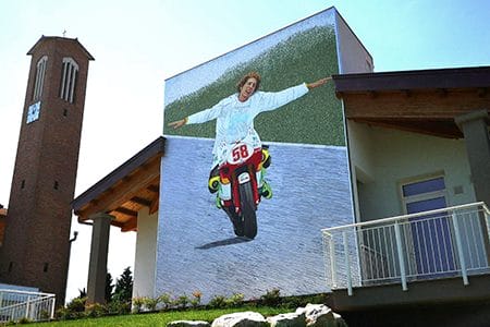 Mosaico di Marco Simoncelli