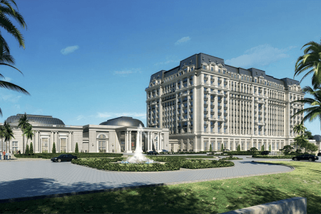 Esterno dell hotel 5stelle Tefang Portman