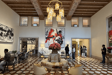 Hall hotel cipriani